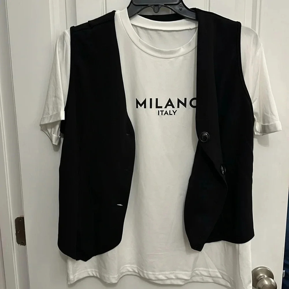 NEW Milano Italy T-Shirt size large - Picture 3 of 3
